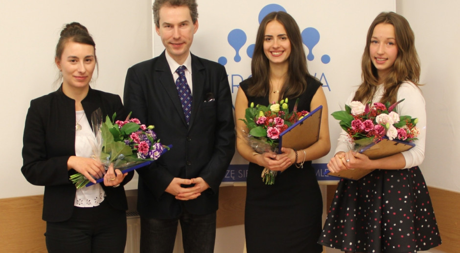 Od lewej: Urszula Ostaszewska, Janusz Górski (Przewodniczący jury), Karolina Matusiak i Izabella Czaplejewicz; Fot. Fundacja Procibus Królowa i Księżniczki Mleka 2017
