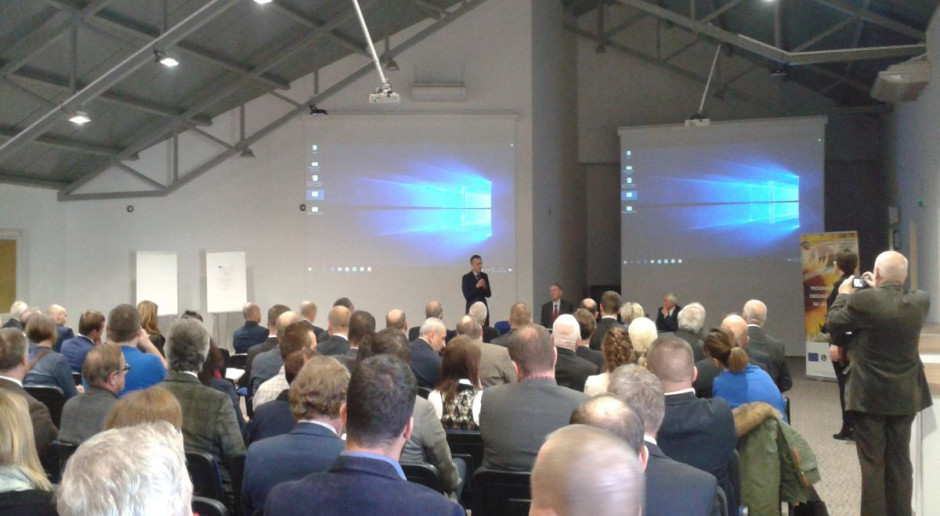Podczas konferencji; fot. MP Innowacyjność w rolnictwie i „Współpraca” z PROW coraz bliżej