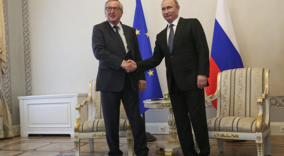 Jean-Claude Juncker i Władimir Putin, fot. © European Union, 2016 Putin: Rosja będzie zwlekać jak można najdłużej ze zniesieniem embarga