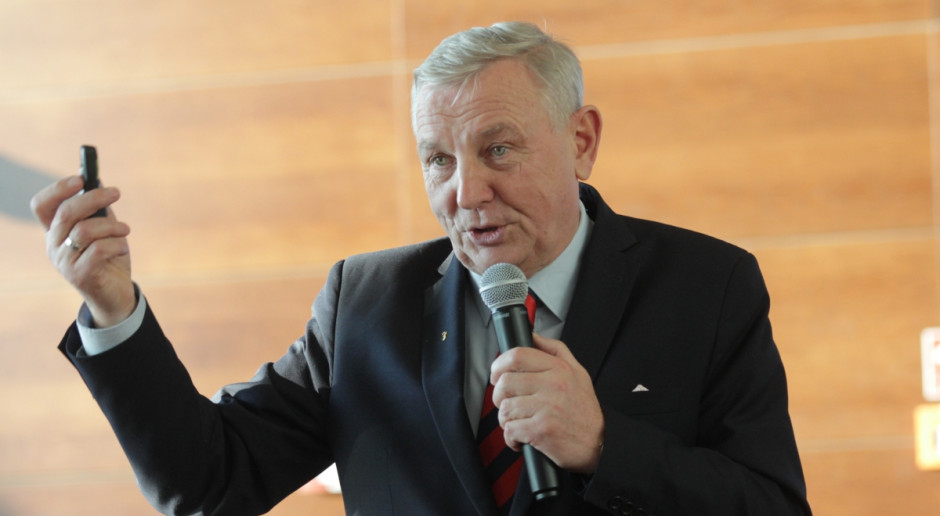 Profesor Zygmunt Pejsak z Państwowego Instytutu Weterynaryjnego w Puławach Fot. Michał Oleksy Poprawić konkurencyjność krajowej produkcji tuczników