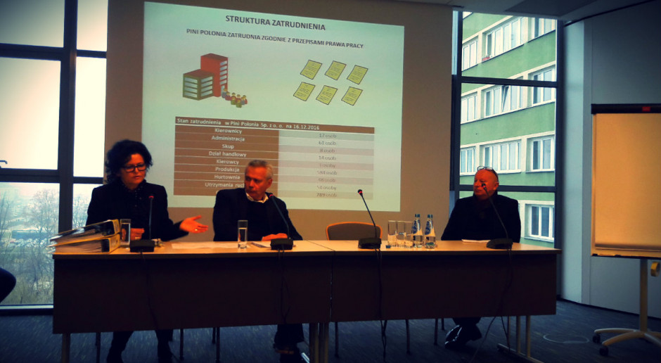 Konferencja Pinii Polonia, Warszawa 21 grudnia 2016 r.; Fot. Farmer Prezes Pini Polonia twierdzi, że nie zatrudniał na czarno