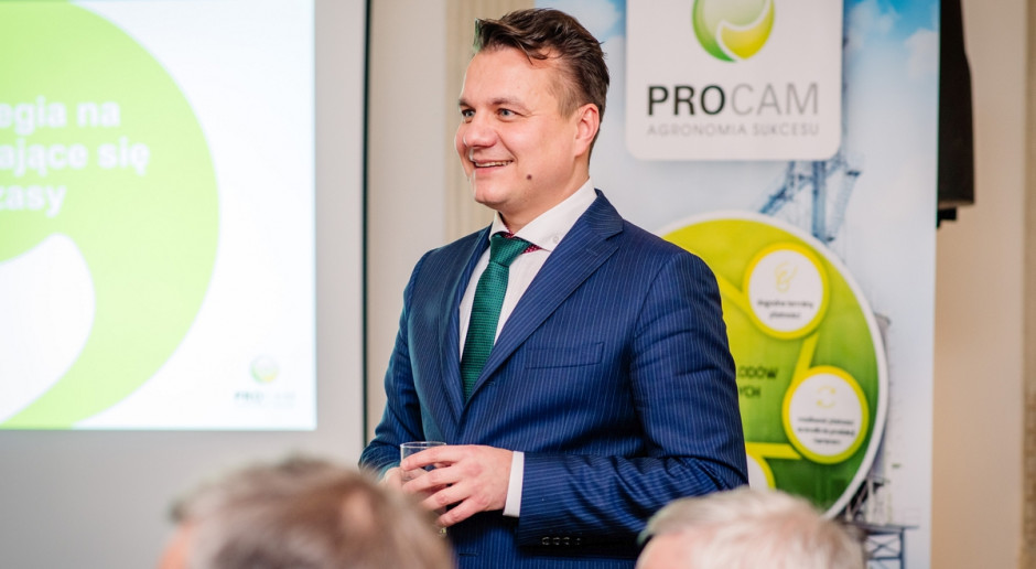 Michał Ciszak, prezes Procam Procam: Polski rynek ochrony roślin w 2016 r. zmalał pomiędzy 4 a 8 proc.
