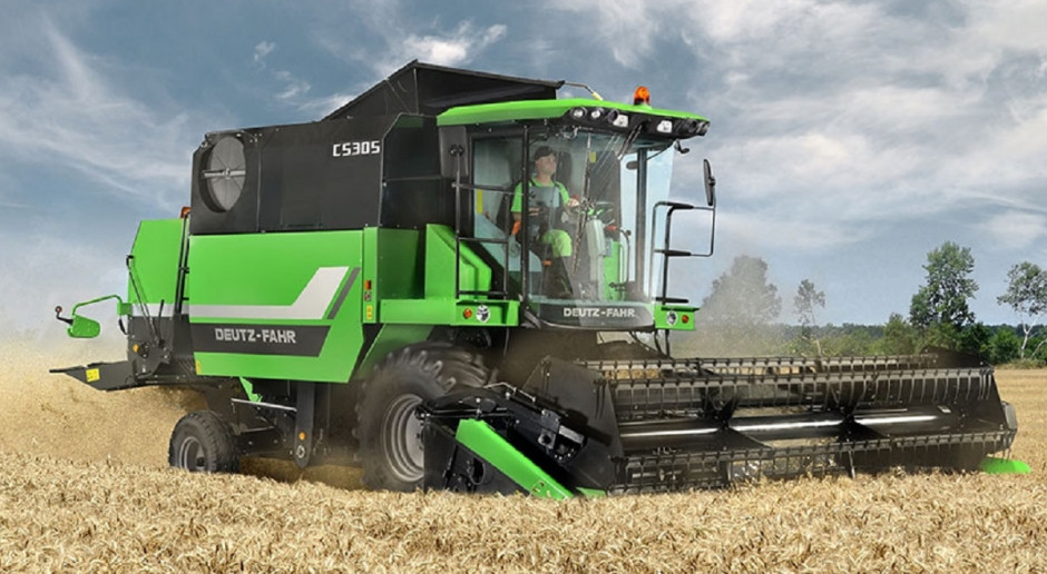 Deutz Fahr wprowadza nową serię kompaktowych kombajnów fot. mat prasowe Deutz Fahr poszerza ofertę kombajnów o nową serię C5000
