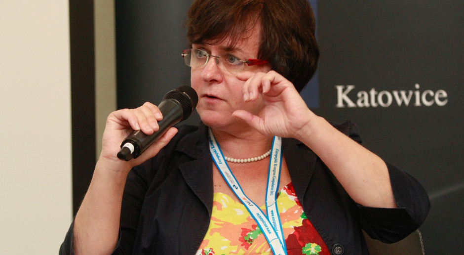 Na briefingu w Sejmie działanie resortu oceniały posłanki PO Joanna Kluzik-Rostkowska (na zdjęciu) oraz Dorota Niedziela. Fot. T. Wawer PO: Minister rolnictwa pokazał, że nie daje sobie rady ze swoim resortem