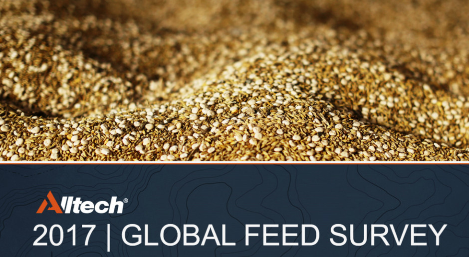Według raportu Alltech Global Feed Survey 2017 światowa produkcja pasz przekroczyła 1mld ton