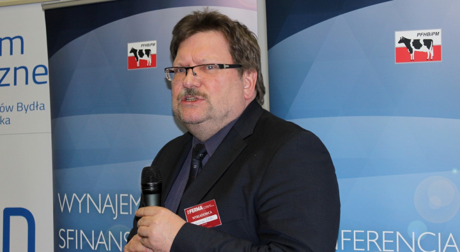 Prof. Włodzimierz Nowak z Uniwersytetu Przyrodniczego w Poznaniu, fot.Ł.Ch. Hipokalcemia nadal znaczącym problem w stadach krów mlecznych