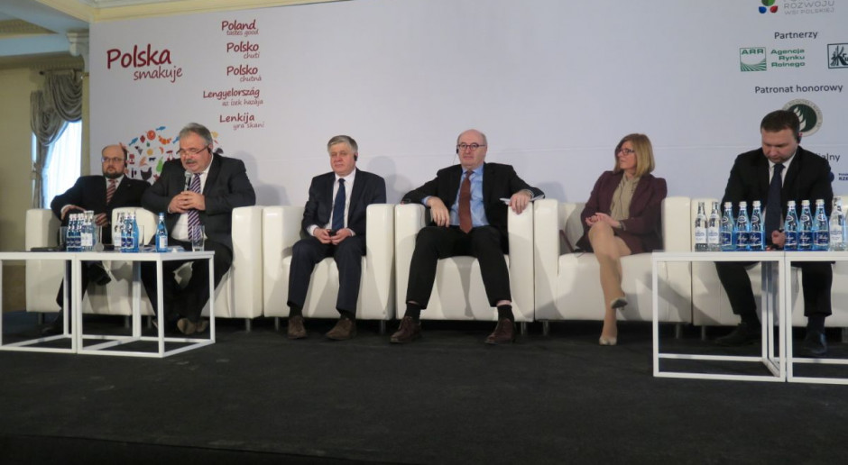 Podczas dzisiejszej konferencji; fot. MP Wspólna Polityka Rolna będzie zachowana