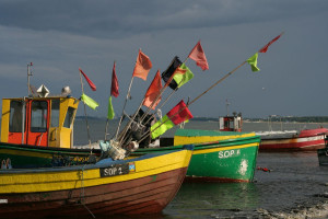 Protest ostrzegawczy armatorów morskich jednostek wędkarskich w portach na środkowym Pomorzu