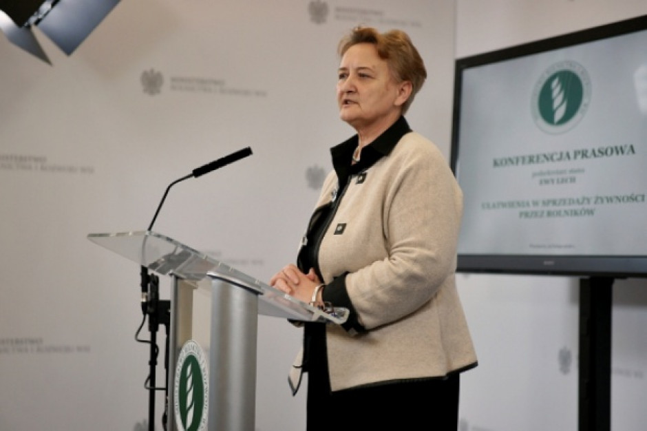 Wiceminister rolnictwa Ewa Lech, fot. MRiRW