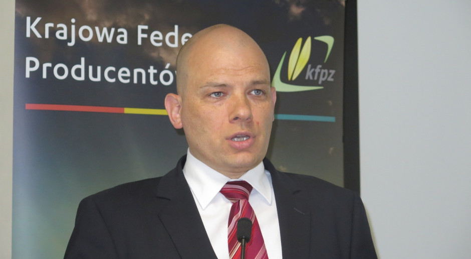 Dyrektor Andrzej Staliński mówił o inwestycjach w portach przeznaczonych dla działu agro; Fot. WD Portowe inwestycje logistyczne dla sektora agro