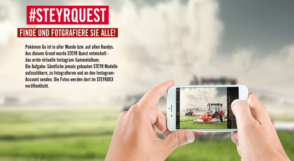Steyr Quest– wirtualny album ze 140 ciągnikami
