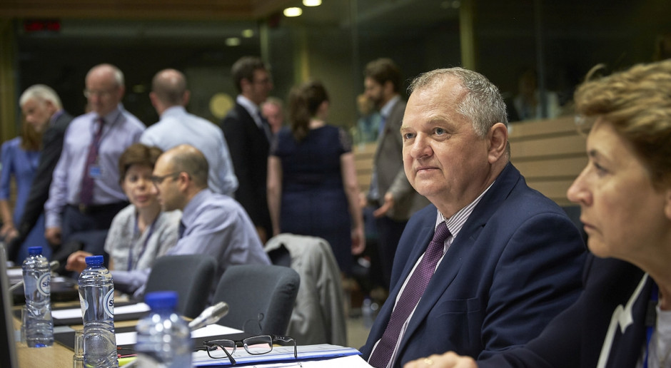 Wiceszef resortu rolnictwa Ryszard Zarudzki podczas Rady ministrów UE ds. rolnictwa, fot. © European Union Polska interweniuje ws. spekulacji ziemią; problem widzą inne państwa