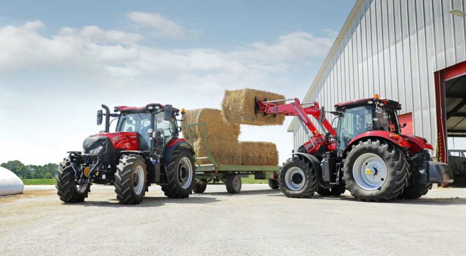 Nowa przekładnia ActiceDrive 8, montowana w serii ciągników Case IH Maxxum ma jeszcze bardziej zwiększyć możliwości ciągników; fot. prasowe. Case IH Maxxum z nową przekładnią