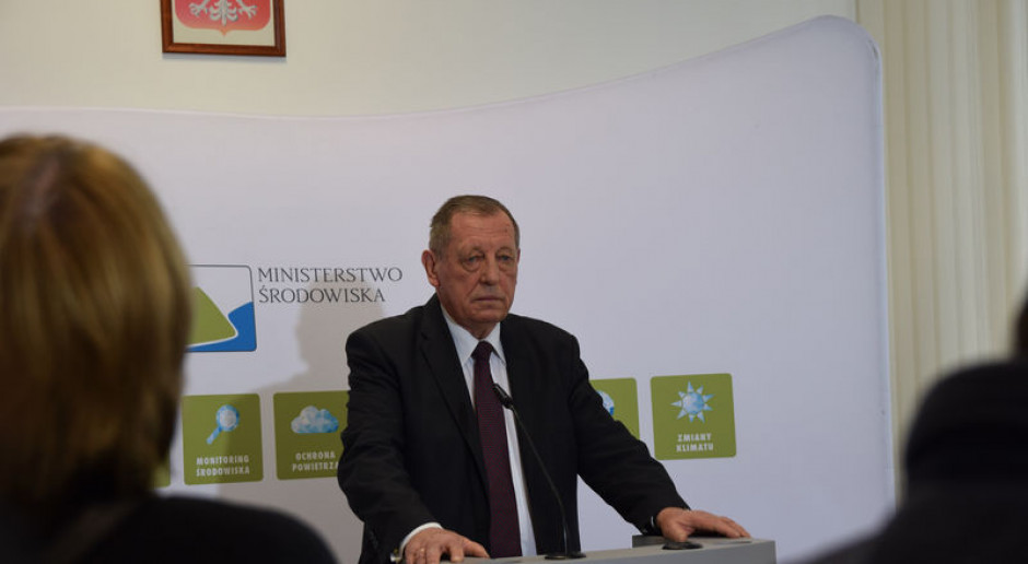 Jan Szyszko; Fot. Ministerstwo Środowiska MŚ: Ostatnie szlify ws. odpowiedzi dot. Puszczy Białowieskiej - mamy czas do północy