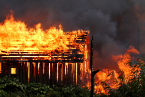 Tragedia w Lubelskiem: Mężczyzna zginął w pożarze domu