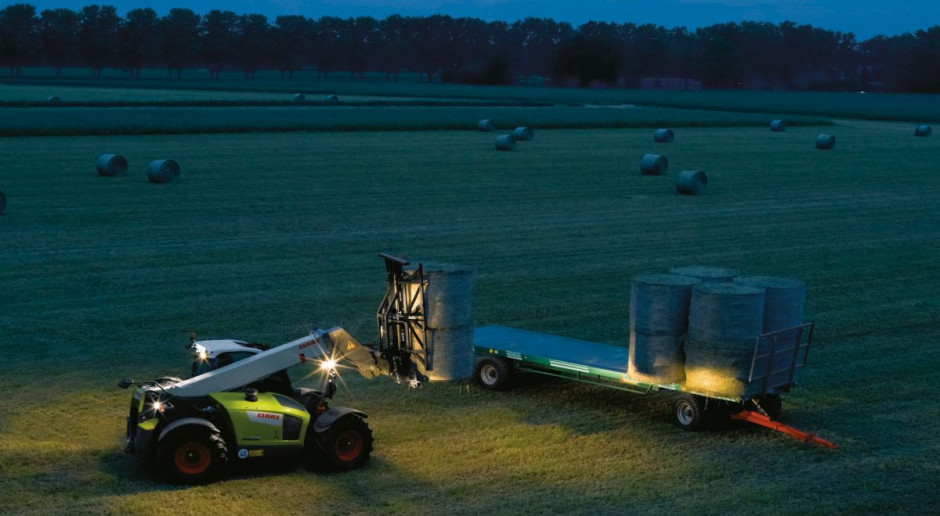 Claas Sorpion produkowany przez Liebherra zadebiutuje podczas targów Agritechnica 2017; fot. prasowe Nowe ładowarki Claas Scorpion