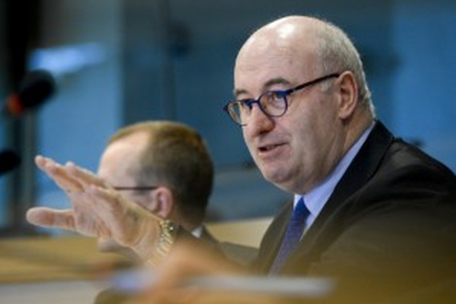 Komisarz UE ds. rolnictwa Phil Hogan; Fot. EU