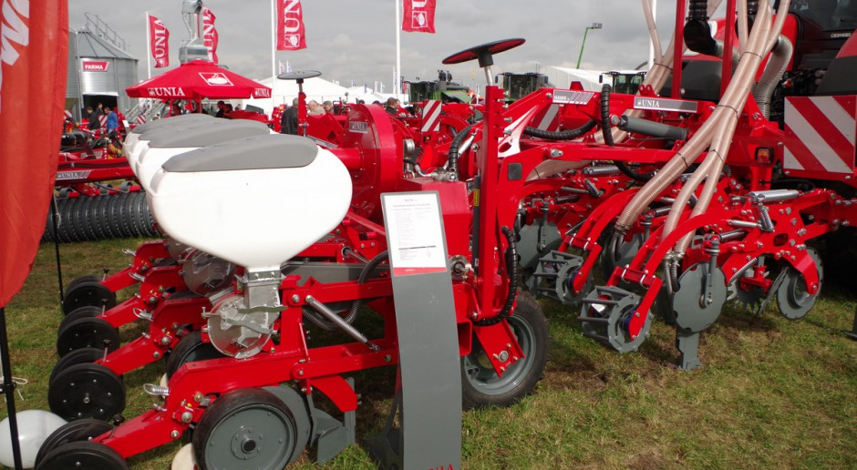Nowy siewnik pnaumatyczny Delta 4 plus podczas wystawy Agro show 2017; Fot. GS Delta 4 plus – nowy siewnik pneumatyczny w ofercie Unii