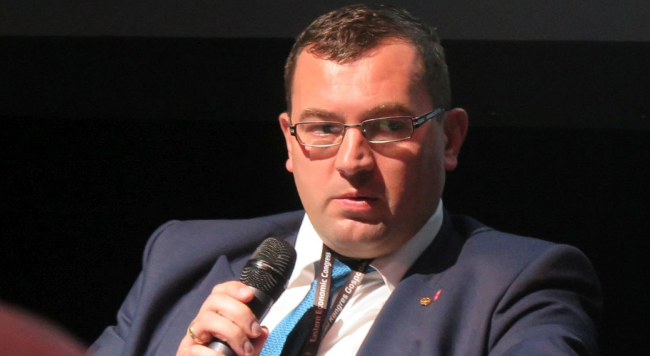 Stefan Krajewski, członek zarządu województwa podlaskiego; fot. MP Na Podlasiu zamiast hodowli trzody będą uprawy ziół?