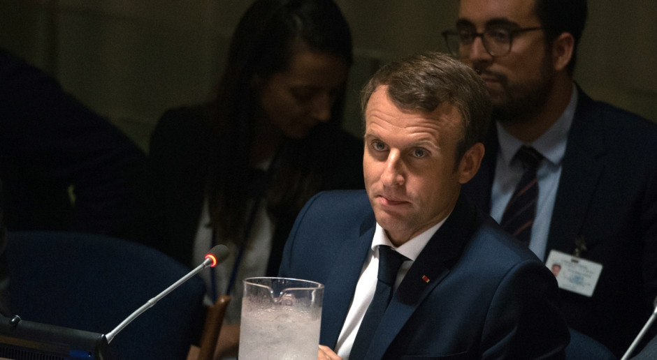 Emmanuel Macron, fot .© European Union , 2017/EC - Audiovisual Service Francja: Macron zapowiada reformę sektora rolniczego