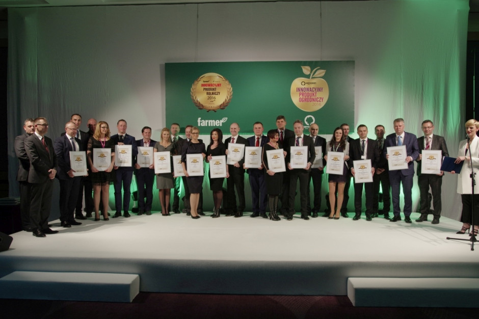 Zeszłoroczna gala konkursu "Innowacyjny produkt rolniczy": Na scenie zwycięzcy