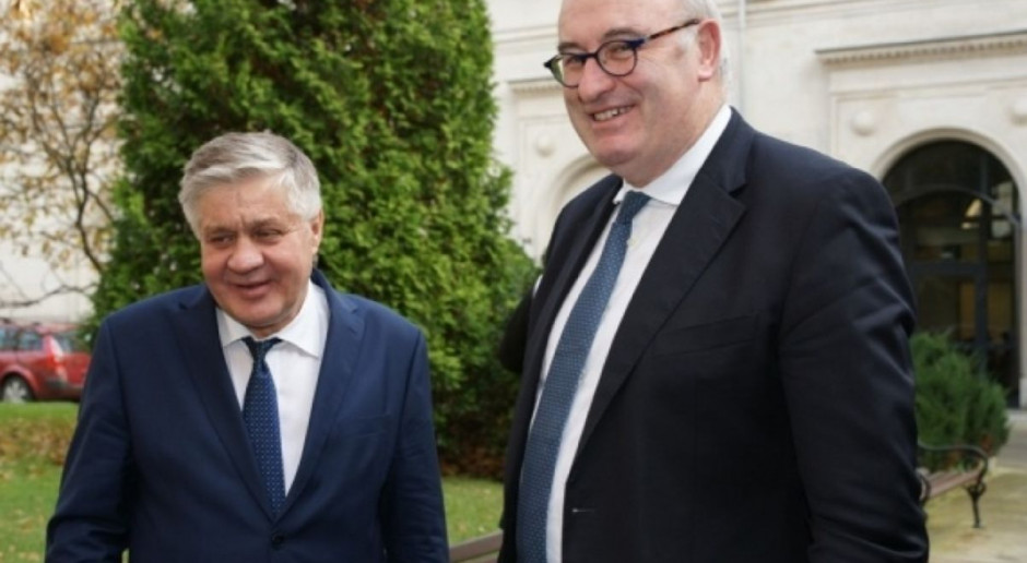 Fot. MRiRW Jurgiel z Hoganem o rekompensatach dla rolników w związku z ASF