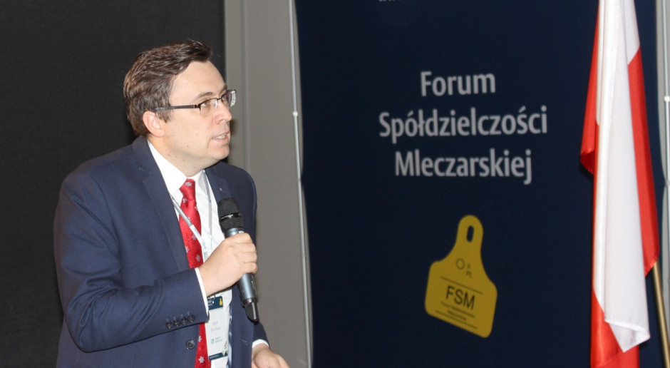 Jakub Borowski, główny ekonomista Credit Agricole Bank Polska S.A., fot.Ł.Ch. Brexit a polski i europejski rynek mleka