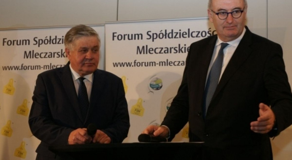 Konferencja prasowa ministra Jurgiela i komisarza Hogana; Fot. MRiRW Jurgiel: KE potrzebuje mechanizmów do szybkiego reagowania na kryzysy