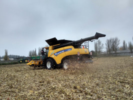 Nowy kombajn New Holland CR 9.90 Revelation ruszył do pracy