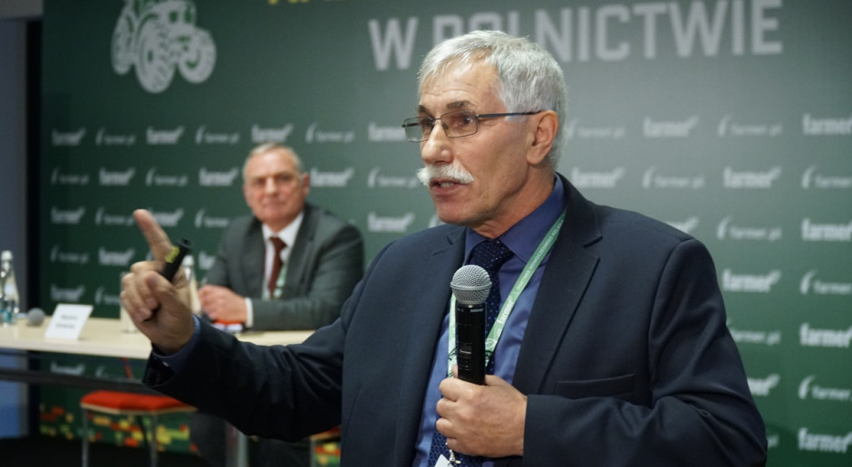 Prof. dr hab. Witold Grzebisz z Uniwersytetu Przyrodniczego w Poznaniu; fot. Michał Oleksy Prof. Grzebisz: Nie można zmienić siedliska, lecz można je poprawić