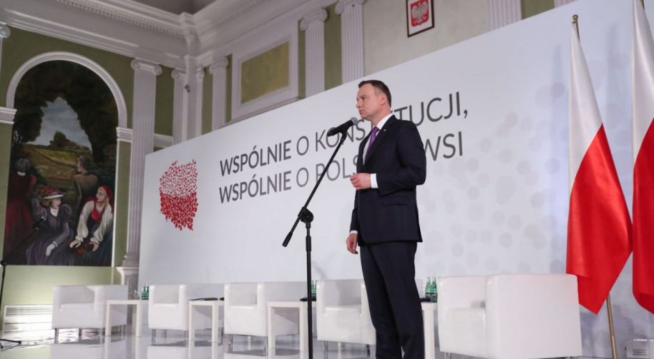 Prezydent Andrzej Duda podczas otwarcia konferencji; fot. Krzysztof Sitkowski KPRP Gospodarstwo gospodarstwu nierówne - będą kategorie?