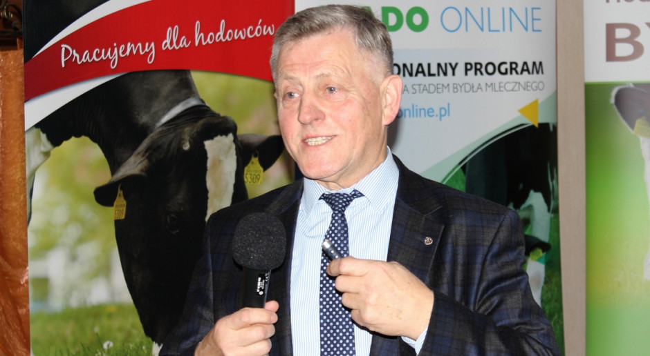 Prof. Jan Twardoń z UP we Wrocławiu, fot.Ł.Ch. W zarządzaniu rozrodem ważna jest ekonomika