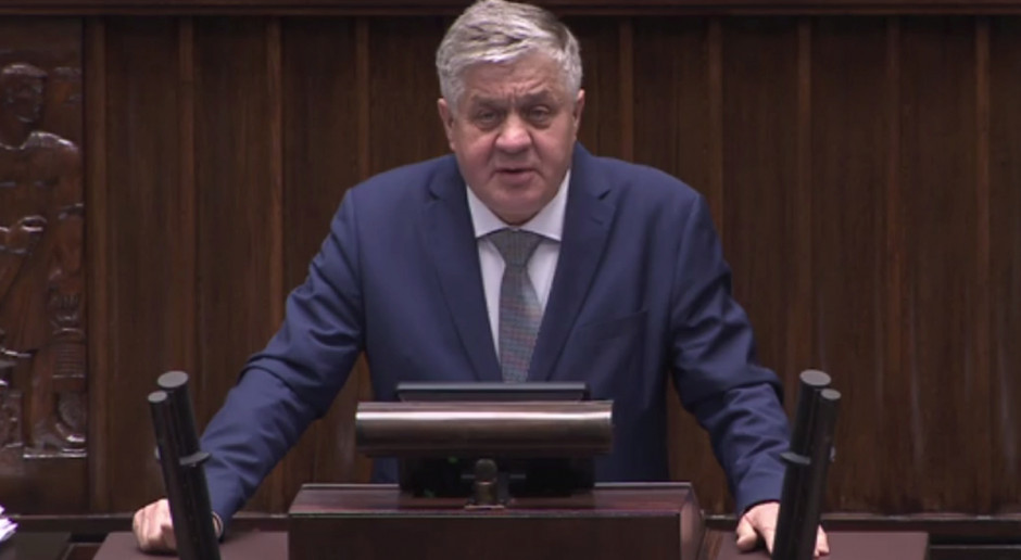 Minister rolnictwa Krzysztof Jurgiel Płotem w ministra