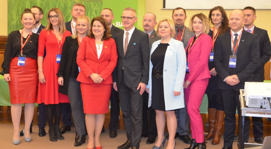 Konferencja BASF Crop Protection odbyła się 19 grudnia w Pałacu Kultury i Nauki w Warszawie - na zdjęciu przedstawiciele firmy, fot. M. Tyszka BASF - plany na przyszłość