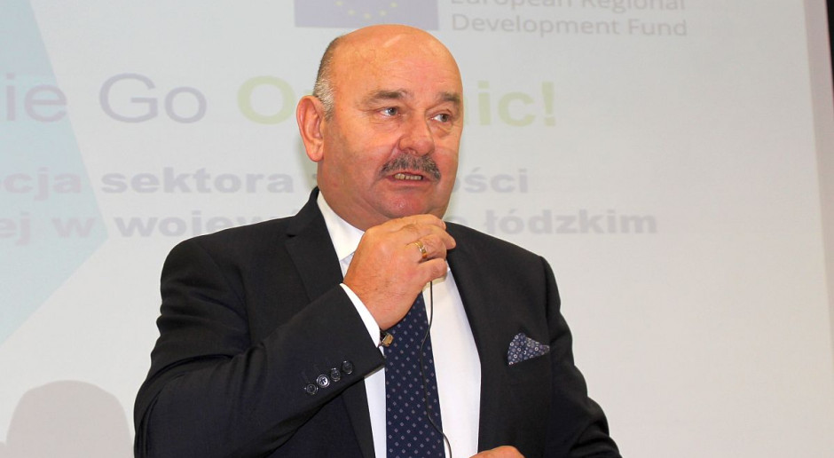 Prezes IRWŁ Bronisław Węglewski. foto: Grzegorz Tomczyk Łódzka izba rolnicza domaga się całkowitej redukcji dzików