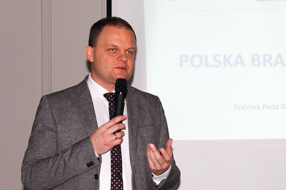 Łukasz Dominiak, dyrektor Generalny KRD IG, fot. Grzegorz Tomczyk