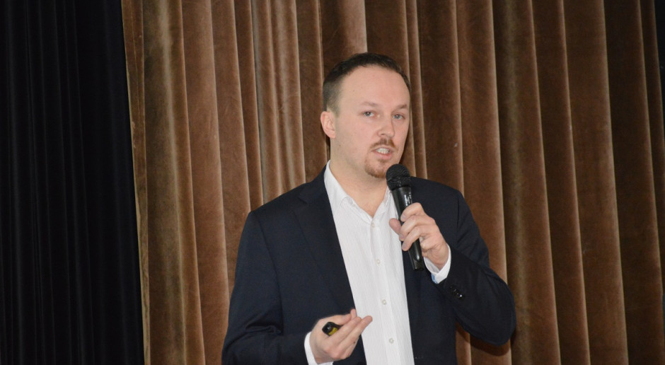 Marcin Much, dyrektor Polskiego Stowarzyszenia Ochrony Roślin; Fot. Katarzyna Szulc Wystartowała 58 Sesja Naukowa IOR
