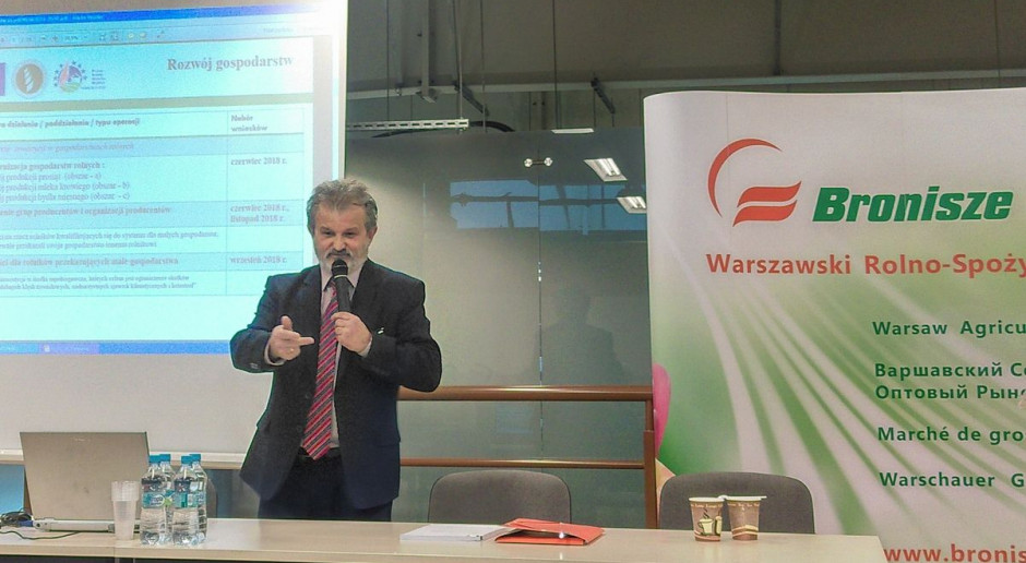 Krzysztof Szumski, dyrektor MODR O/Bielice, podczas wczorajszego szkolenia; fot. MP Bronisze zapraszają na szkolenia