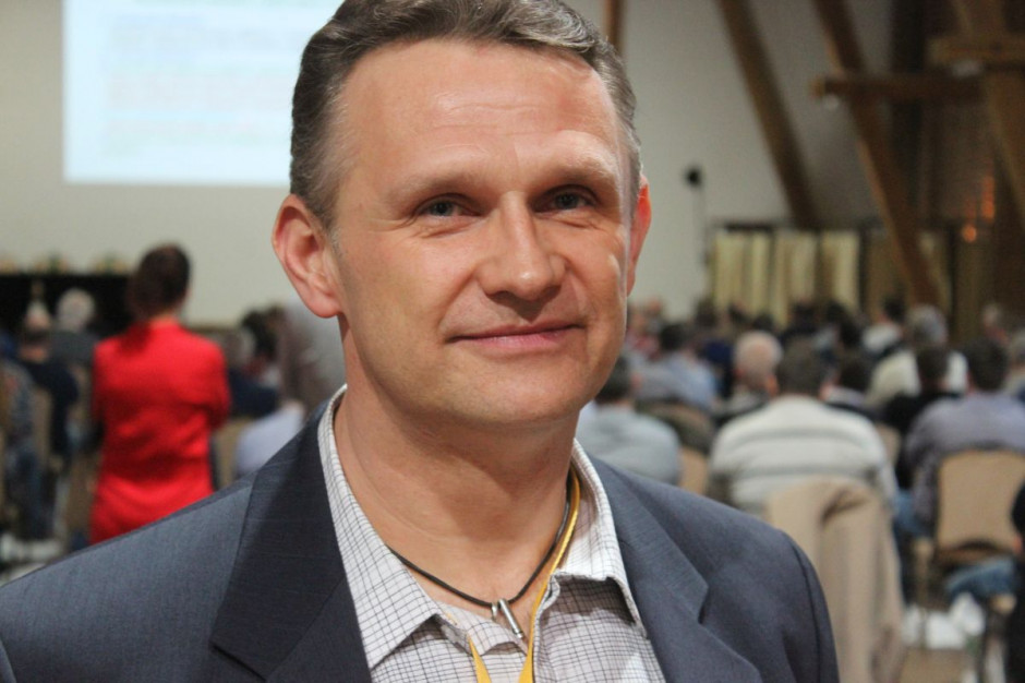 Marcin Bystroński z Invigo podczas konferencji Farmera w Zamku Topacz, fot.kh