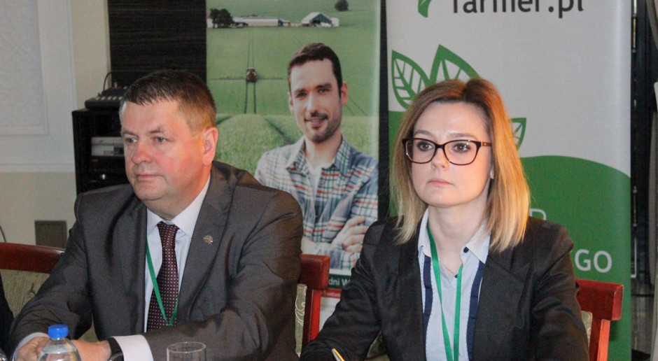 Mirosław Borowski i Dorota Śmigielska podczas debaty Farmera mówili o polskim i europejskim rynku mleka,fot. WD Debata Farmera: Brakuje strategii na stabilizację rynku mleka