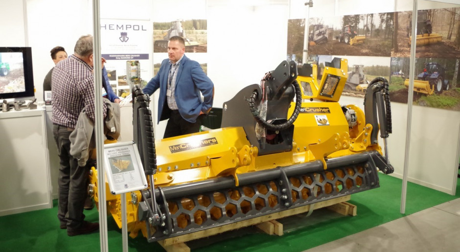 Hempol na Agrotechu 2018 fot. GS Wielozadaniowe mulczery z Finlandii