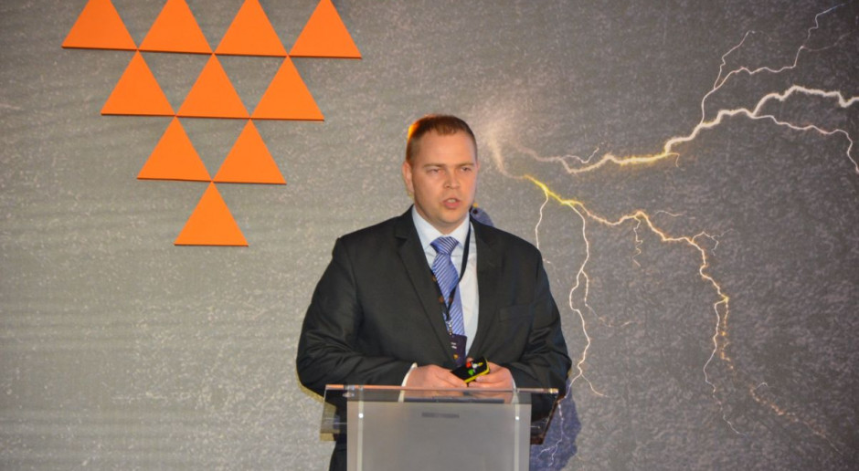 Michał Materka z Syngenta, fot. M. Tyszka Nowe odmiany zbóż w ofercie Syngenta
