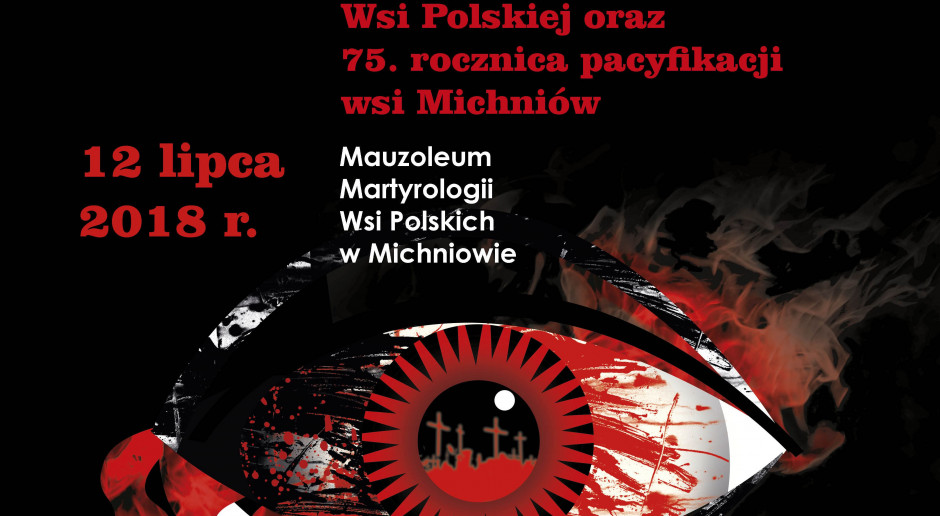 Plakat Dziś Dzień Walki i Męczeństwa Wsi Polskiej