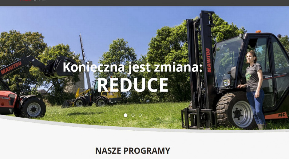 Portal Reduce od Manitou fot. GS Program Manitou Reduce z nowymi funkcjami