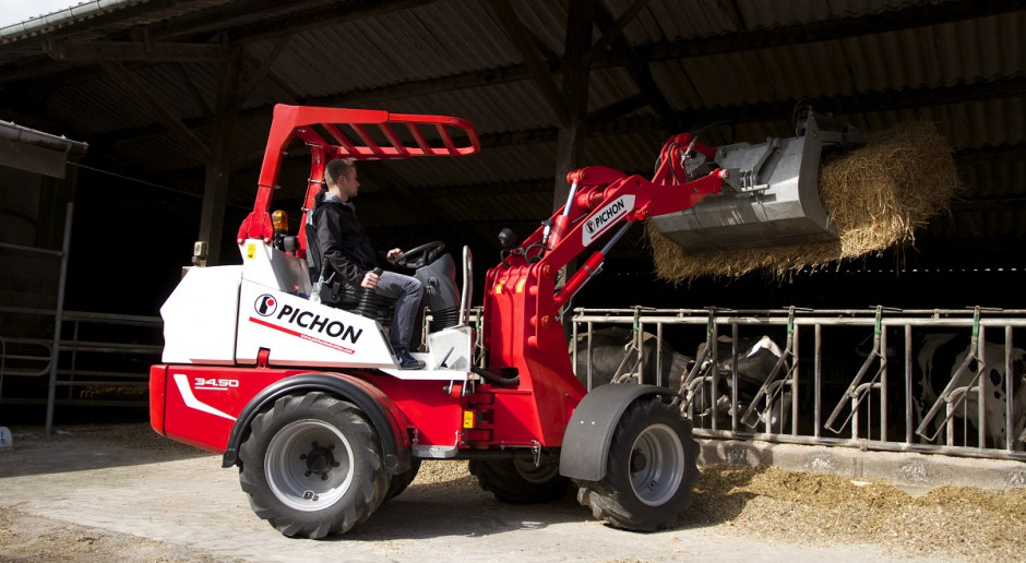 Chociaż Pichon wycofuje się z produkcji kompaktowych ładowarek czołowych, marka nie z niknie z tego rynku, fot. materiały prasowe Mecalac Group przejmuje produkcję ładowarek Pichon