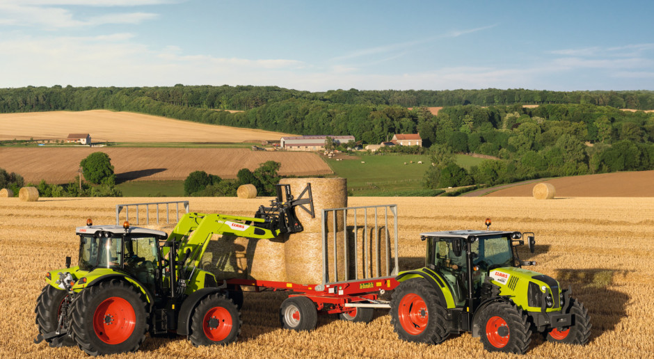Claas ofereuje w Niemczech udsługę wynajmu krótkoterminowego ciągników, fot. firmowe Claas: W Niemczech można wynająć sobie ciągnik