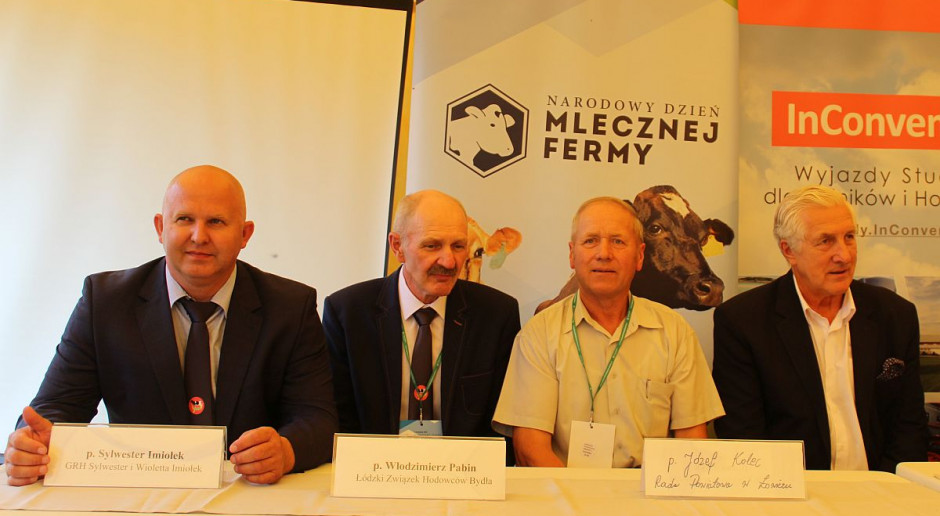 Uczestnicy mleczarskiej debaty w Kępie; Fot. Grzegorz Tomczyk Prognozy dla mleczarstwa na III Narodowym Dniu Fermy Mlecznej