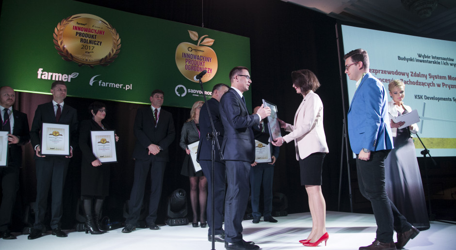 Podczas finałowej gali konkursu "Innowacyjny produkt rolniczy 2017" Jeszcze tylko dziś można zgłosić produkt do konkursu "Innowacyjny Produkt Rolniczy 2018"