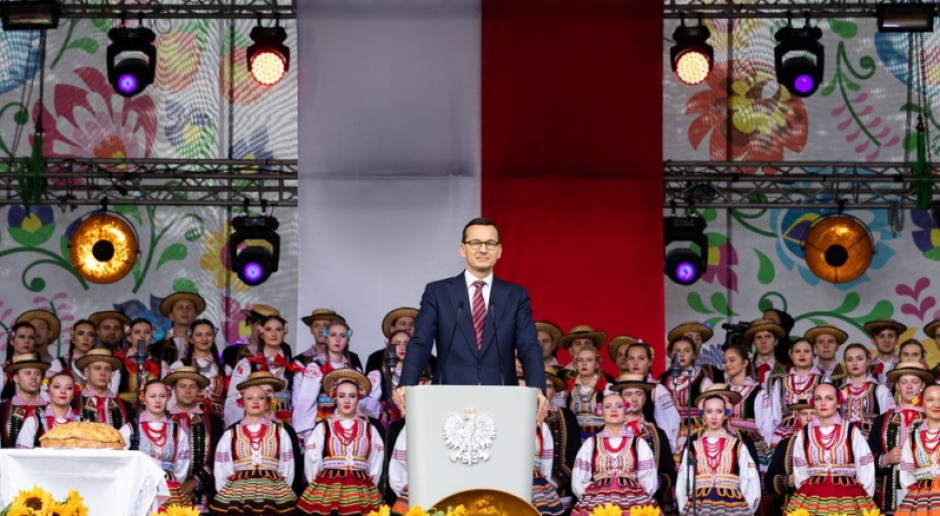 Fot. KPRM Morawiecki: Nie byłoby niepodległości bez trudu polskiej wsi