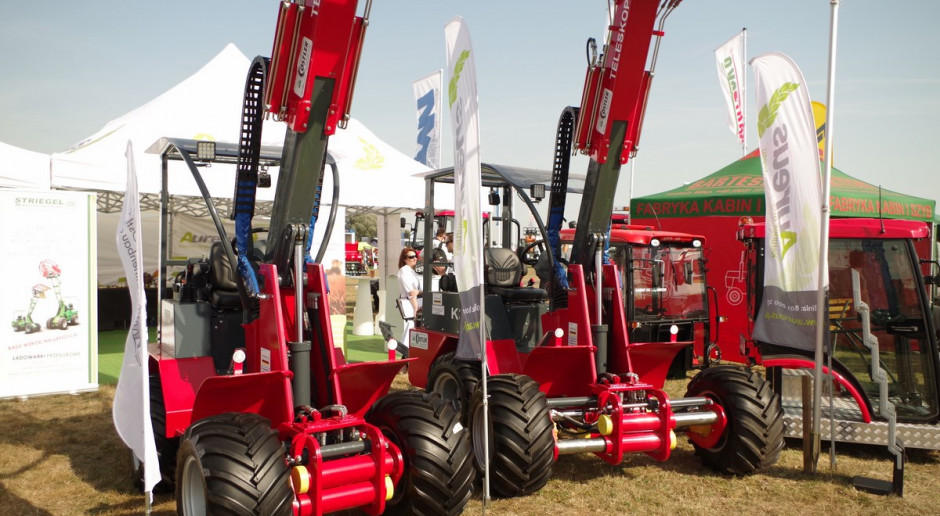 Na Agroshow moża było zobaczyć dwa modele K2 i K3, w ofercie firmy jest jeszcze mniejszy K1, który być może również trafi do oferty Aureusa fot. GS Ładowarka przegubowa która się nie wywróci?